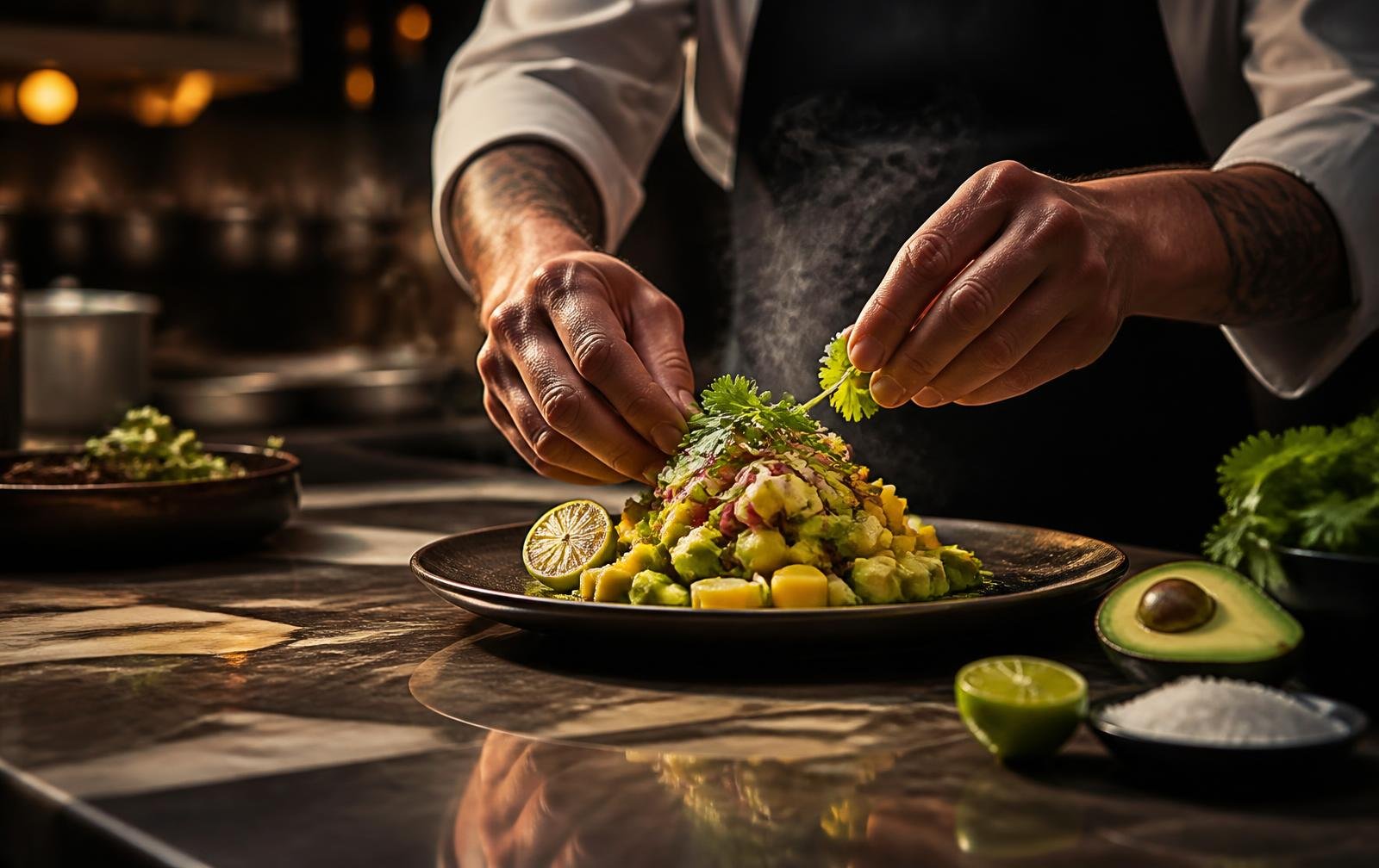 Behind the scenes in the Alfonso kitchen